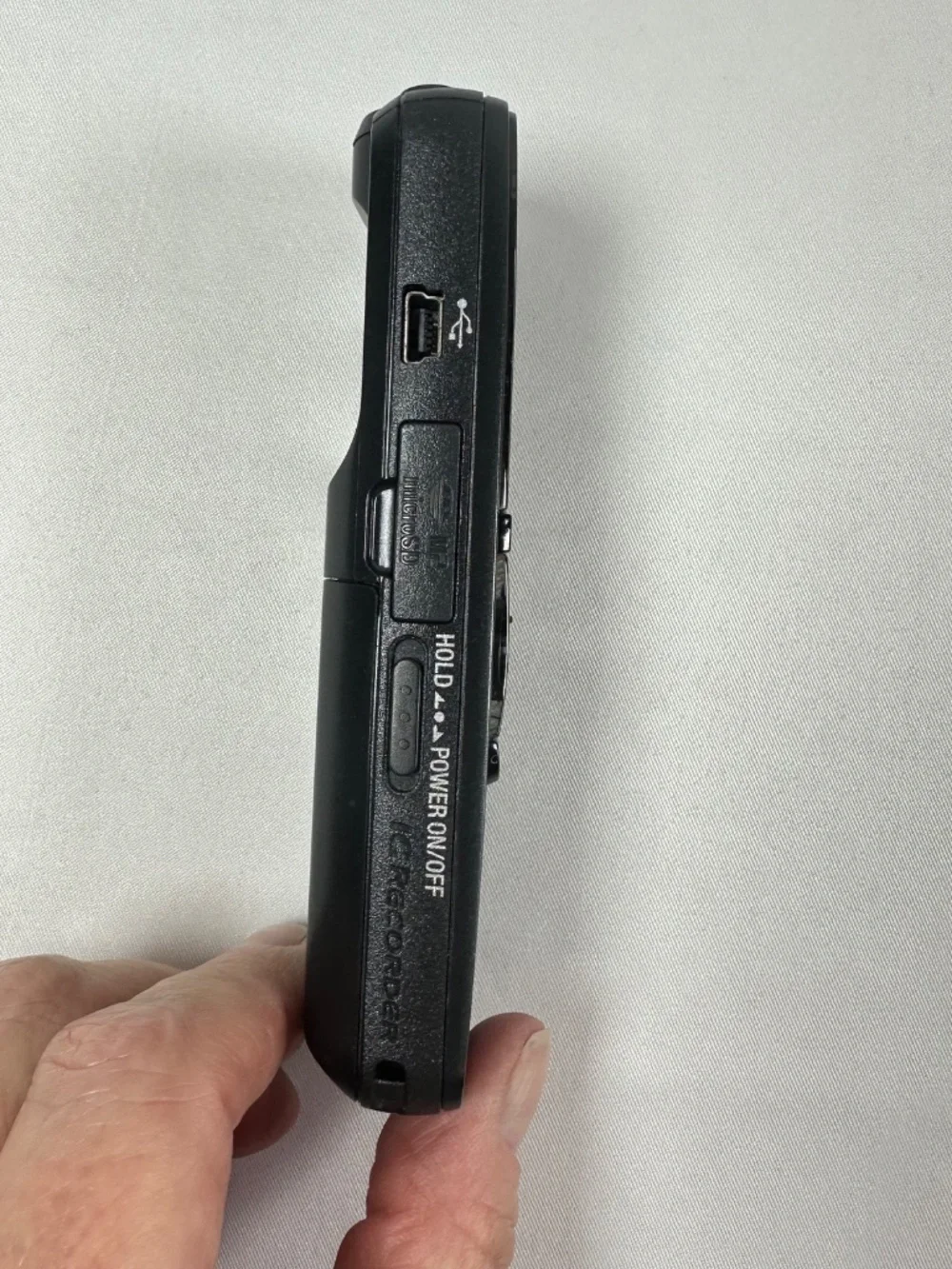 Sony Mini Voice Recorder 1141815, ICD-PX333, Black, For PARTS ONLY.